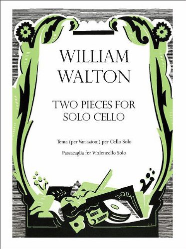 Two Pieces for solo cello (William Walton Edition) von Oxford University Press Distribution Services