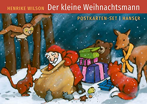 Der kleine Weihnachtsmann Postkarten-Set von Carl Hanser Verlag GmbH & Co. KG
