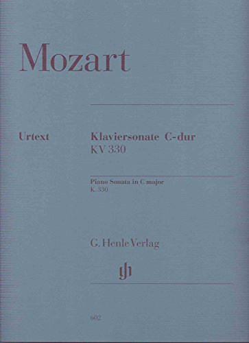 Klaviersonate C-dur KV 330 (300h): Besetzung: Klavier zu zwei Händen (G. Henle Urtext-Ausgabe) von HENLE