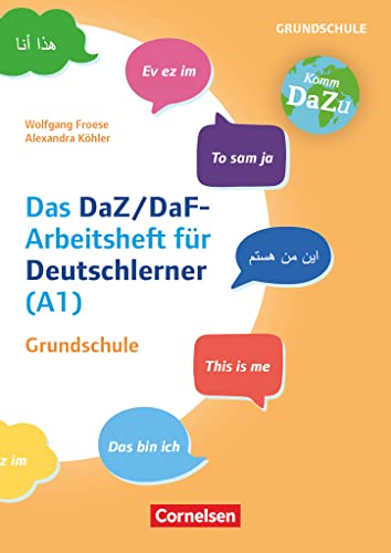 "Das bin ich" - das DaZ/DaF-Arbeitsheft für Deutschlerner (A1) Grundschule - Mit Aufgaben zum Gestalten, Schreiben und Sprechen: Kopiervorlagen von Cornelsen Vlg Scriptor