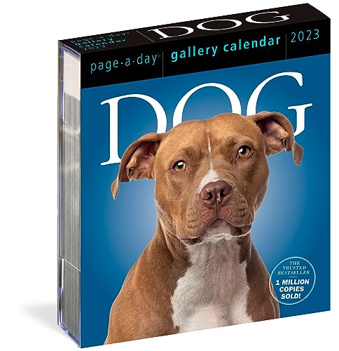 Dog Page-A-Day Gallery Calendar 2023: An Elegant Canine Celebration