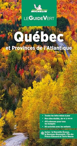 Québec et provinces de l'atlantique (Le Guide Vert)