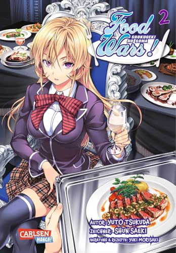 Food Wars - Shokugeki No Soma 2: Heiße Koch-Action im Internat – Mit Rezepten zum Nachkochen von CARLSEN MANGA