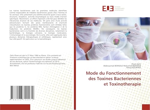 Mode du Fonctionnement des Toxines Bacteriennes et Toxinotherapie von Éditions universitaires européennes