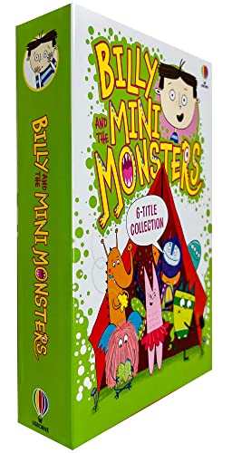 Billy and the Mini Monsters Series 2 (7-12) Collection 6 Books(Monsters at Halloween,Monsters on a School Trip, Monsters Go Camping,Monsters at the Seaside, Monsters Go Green & Monsters at Christmas)