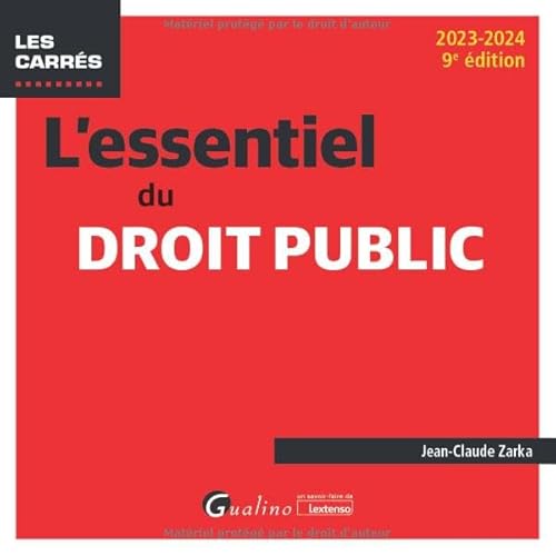 L'essentiel du droit public (2023-2024): TOUT LE PROGRAMME DES CONCOURS DE CATÉGORIES A ET B