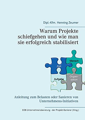 Warum Projekte schiefgehen und wie man sie erfolgreich stabilisiert: Anleitung zum Belasten oder Sanieren von Unternehmens-Initiativen