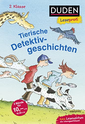 Duden Leseprofi – Tierische Detektivgeschichten, 2. Klasse (DB): Kinderbuch zum Lesenlernen ab 7 Jahren
