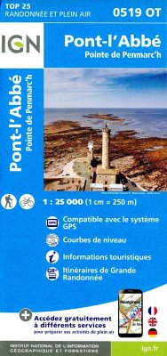0519OT Pont-l'Abbé - Pointe Penmarc von IGN-Frankreich