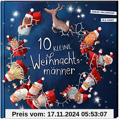 10 kleine Weihnachtsmänner