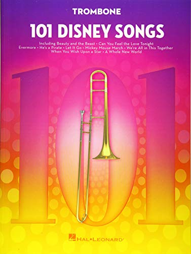 101 Disney Songs -For Trombone-: Noten, Sammelband für Posaune