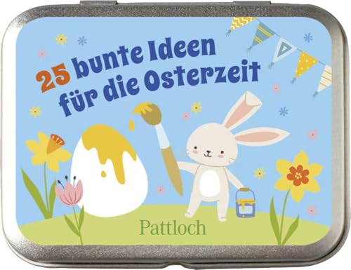 25 bunte Ideen für die Osterzeit: Bastel-, Spiel- und Backideen rund um Ostern für drinnen und draußen | Ideale Beschäftigung für Kinder ab 5 Jahren (Geschenke fürs Osternest)