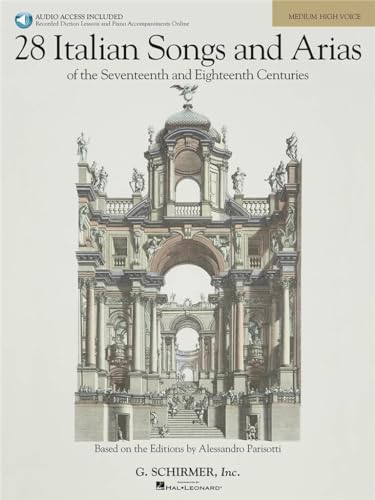 28 Italian Songs and Arias of the 17th and 18th Centuries -: (Book & CD): Of the 17th & 18th Centuries von Schirmer