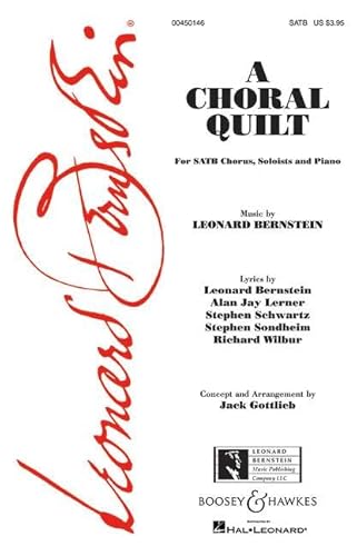 A Choral Quilt: Soli, gemischter Chor (SATB) und Klavier. Chorpartitur. von Boosey & Hawkes, New York