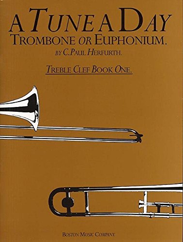 A Tune A Day For Trombone Or Euphonium Treble Clef Book One von Music Sales
