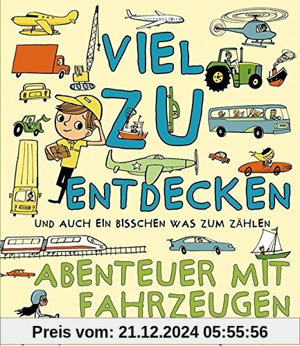 Abenteuer mit Fahrzeugen: Viel zu entdecken - und auch ein bisschen was zum Zählen