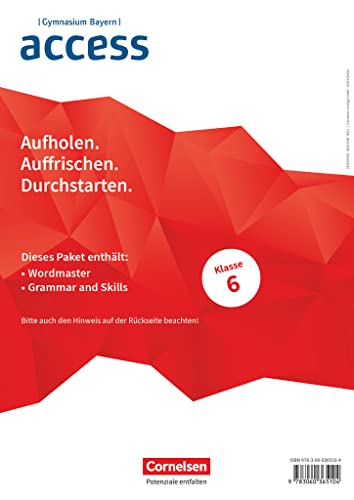 Access - Bayern 2017 - 6. Jahrgangsstufe: Wordmaster und Grammar and Skills - Im Paket