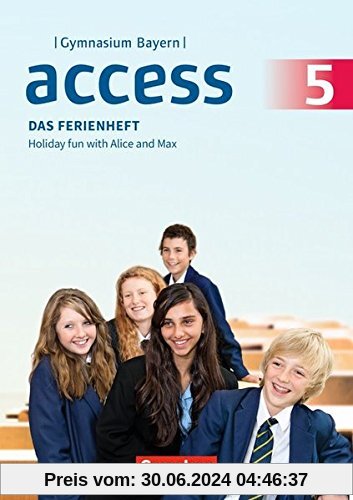 Access - Bayern: 5. Jahrgangsstufe - Das Ferienheft: Arbeitsheft