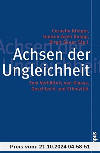 Achsen der Ungleichheit: Zum Verhältnis von Klasse, Geschlecht und Ethnizität (Politik der Geschlechterverhältnisse)