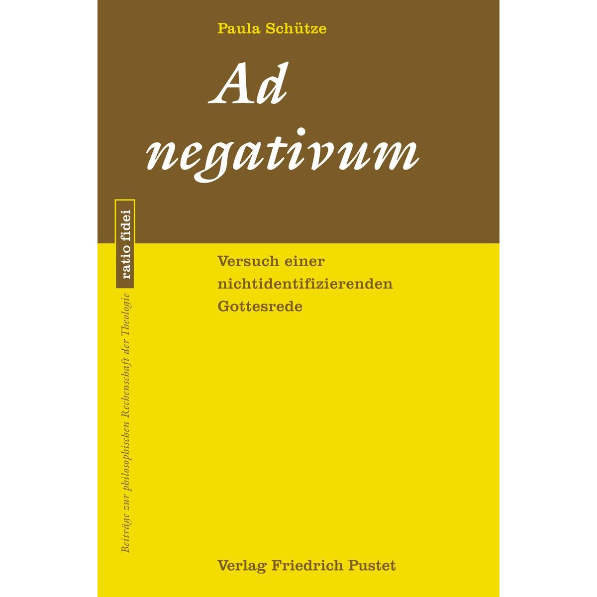 Ad negativum von Pustet, Friedrich GmbH