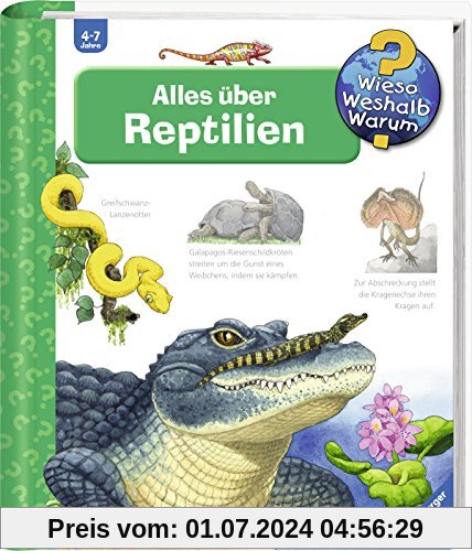 Alles über Reptilien (Wieso? Weshalb? Warum?, Band 64)