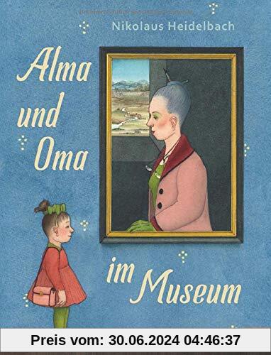 Alma und Oma im Museum: Vierfarbiges Bilderbuch