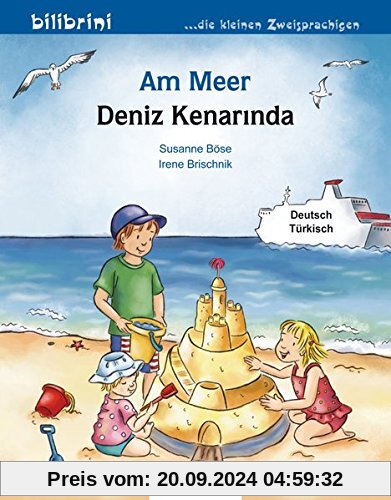 Am Meer: Kinderbuch Deutsch-Türkisch