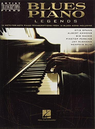 Blues Piano Legends: Songbook für Klavier (Artist Transcriptions: Piano) von HAL LEONARD