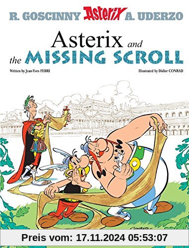 Asterix 36 and the Missing Scroll (At Home with)