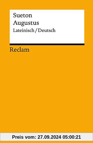 Augustus: Lateinisch / Deutsch (Reclams Universal-Bibliothek)