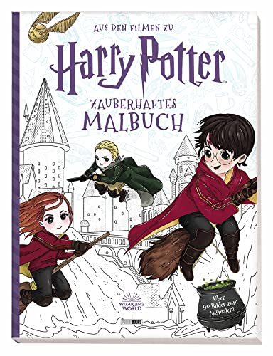 Aus den Filmen zu Harry Potter: Zauberhaftes Malbuch: Über 90 Bilder zum Ausmalen! von Panini Verlags GmbH