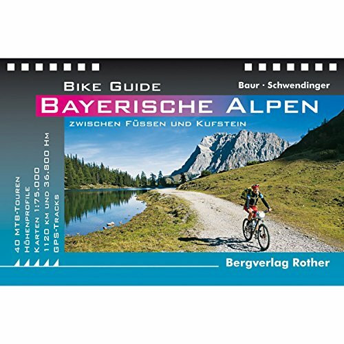 Bike Guide Bayerische Alpen: 42 MTB-Touren zwischen Füssen und Kufstein. Mit GPS-Tracks (Rothe...