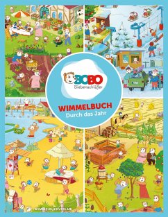 Bobo Siebenschläfer Wimmelbuch - Durch das Jahr mit Bobo Siebenschläfer von Wimmelbuchverlag