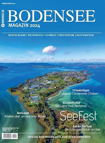 Bodensee Magazin 2024: Die besten Seiten für traumhafte Ferien von Jan Thorbecke Verlag