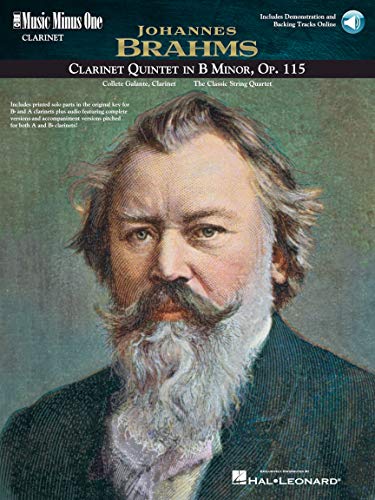 Brahms Clarinet Quintet in B Minor: Op. 115 (Music Minus One (Numbered))