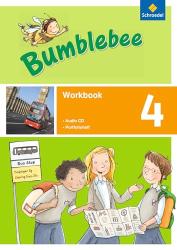 Bumblebee - Ausgabe 2013 für das 3. / 4. Schuljahr: Workbook 4 plus Portfolioheft und Pupil's Audio-CD (Bumblebee 3 + 4: Ausgabe 2013 für das 3. / 4. Schuljahr)
