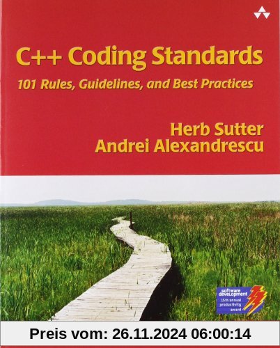 C++ Coding Standards: 101 Rules, Guidelines and Best Practices (C++ In-Depth)