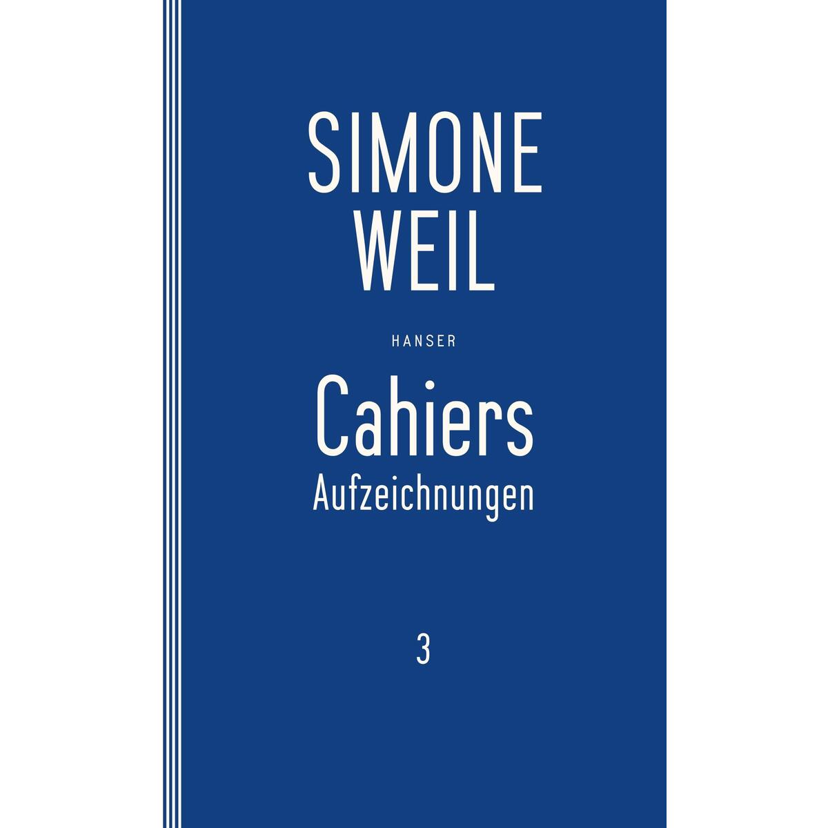 Cahiers 3 von Carl Hanser Verlag