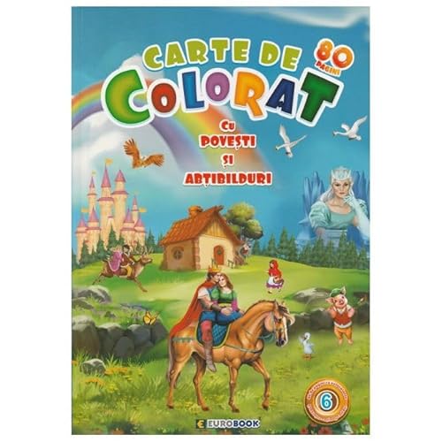 Carte De Colorat Cu Povesti Si Abtibilduri. Jumbo. Vol. 6 von Eurobookids