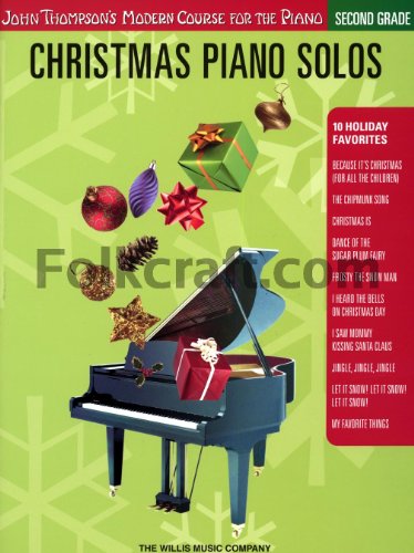 Christmas Piano Solos: Second Grade (John Thompson's Modern Course for the Piano Series)