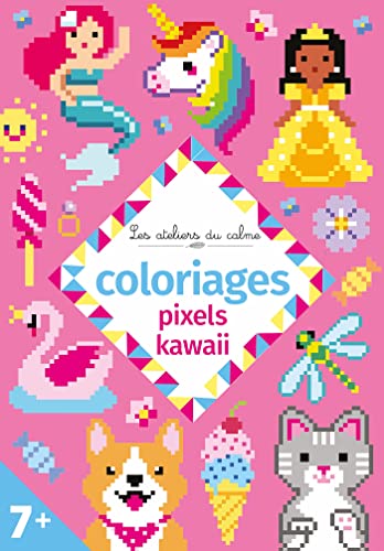 Coloriages Pixels Kawaii von Deux Coqs D'Or
