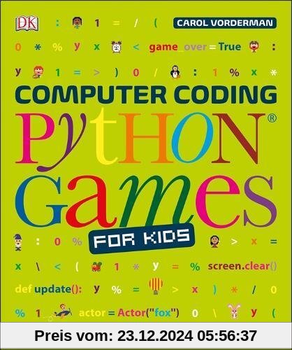 Computer Coding Python Games for Kids (Dk)