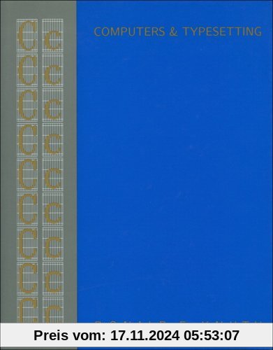 Computers & Typesetting, Volume C: The Metafont Book (Computers & Typesetting Series)