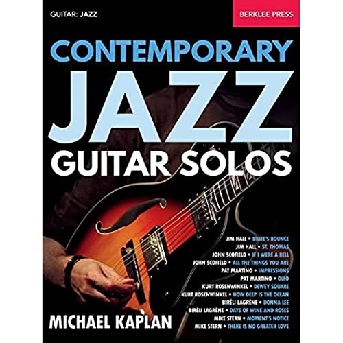 Contemporary Jazz Guitar Solos: Noten, Lehrmaterial für Gitarre von Berklee Press Publications