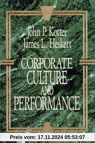 Corporate Culture and Performance