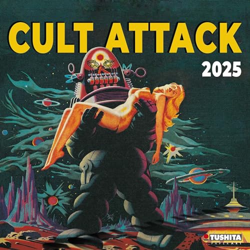 Cult Attack 2025: Kalender 2025 (Media Illustration) von Tushita PaperArt