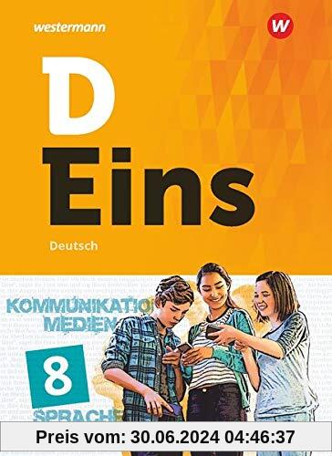 D Eins / D Eins - Deutsch: Deutsch / Schülerband 8 (inkl. Medienpool)