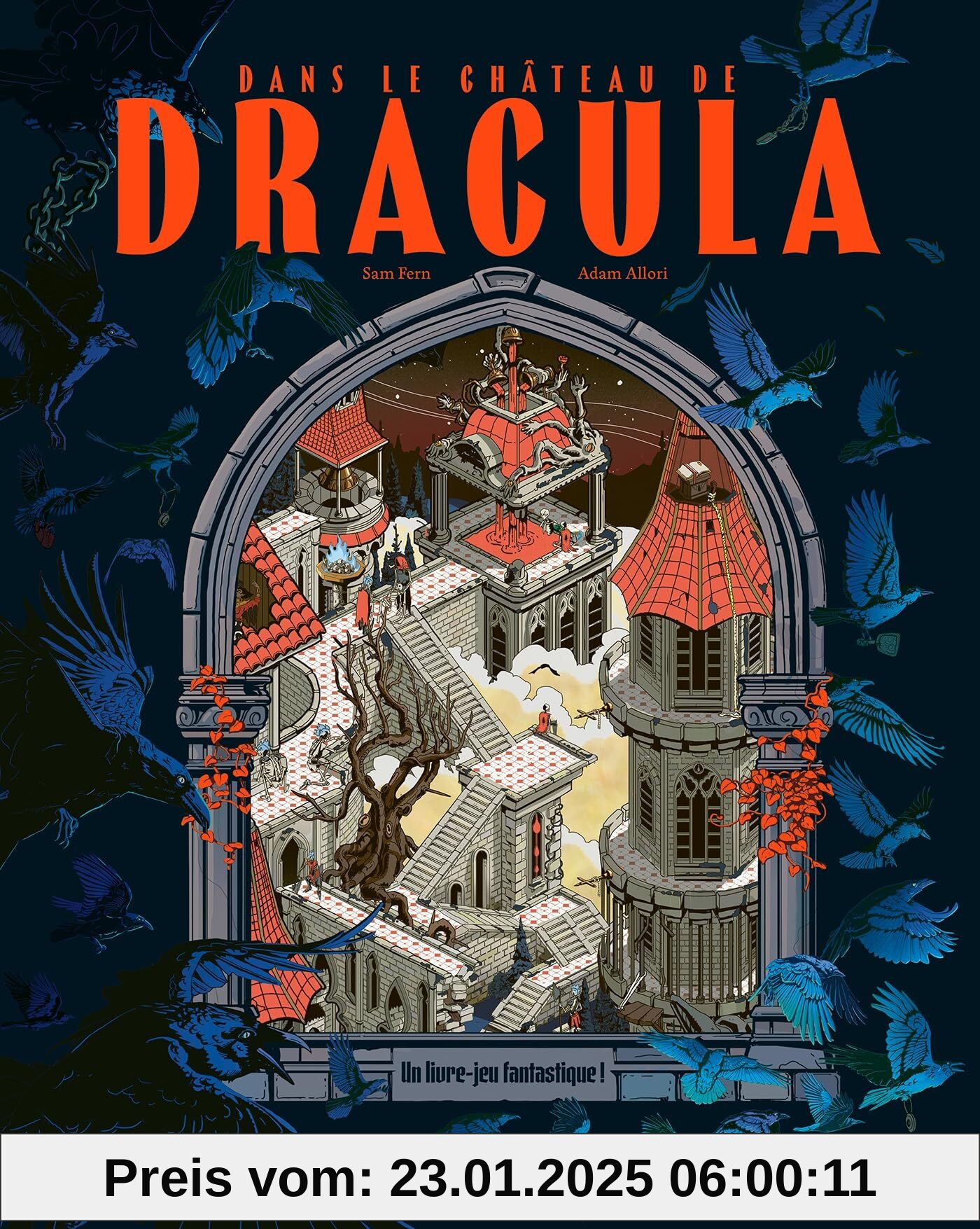 Dans le château de Dracula: Un livre-jeu fantastique !