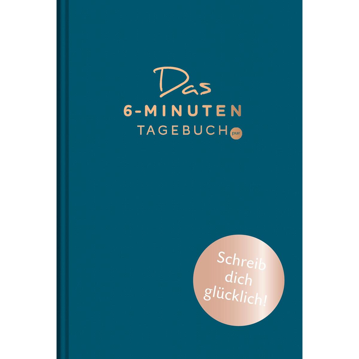 Das 6-Minuten-Tagebuch pur (aquarellblau) von Rowohlt Taschenbuch