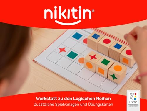 Das Nikitin Material: N8 Logische Reihen Werkstatt Übungskarten und Spielvorlagen von Westermann Lernwelten